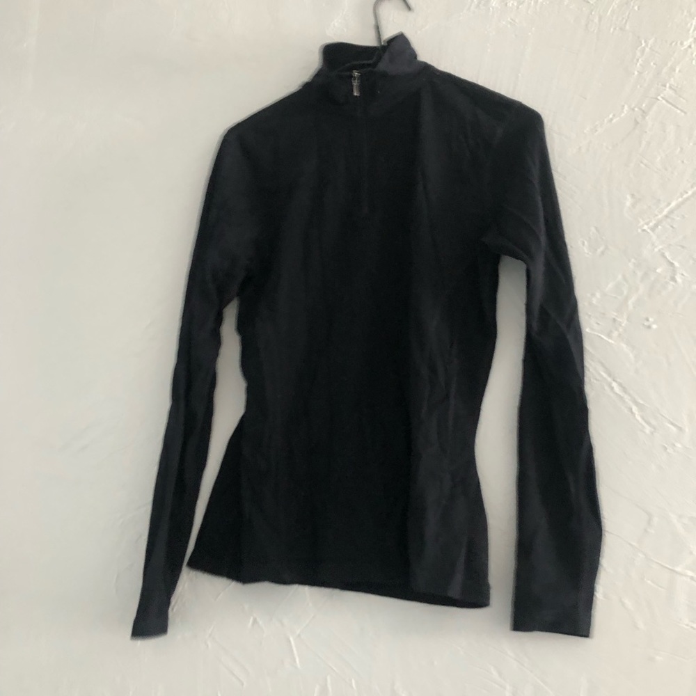 Smartwool lightweight long sleeve zip neck top